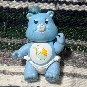 Vintage BABY TUGS Care Bear | PVC posable Figure | Hasbro 1984 | LP